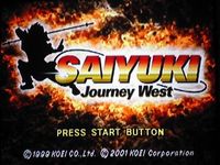 une photo d'Ã©cran de Saiyuki Journey West sur Sony Playstation